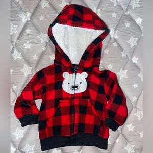 Newborn Carters Fleece Hoodie
